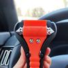 1PCS Survival Safety Hammer Camping Driving Car Seat Belt Cutter Emergency Escape Hammer To Break Window Glass RED