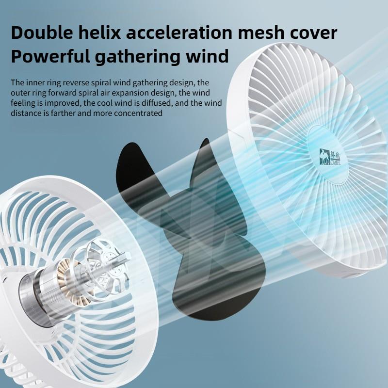 High Wind Power Air Circulation Fan Office Shaking Head Floor Fan Household Height Adjustable Remote Control Electric Fan
