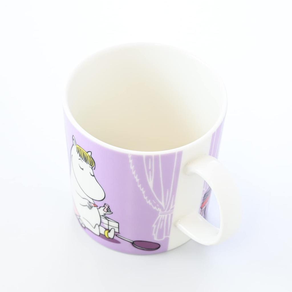 Arabia Mumins Klassische Tasse Teller 1052351 & Set, Schnorchel-Mädchen, [Gebraucht]