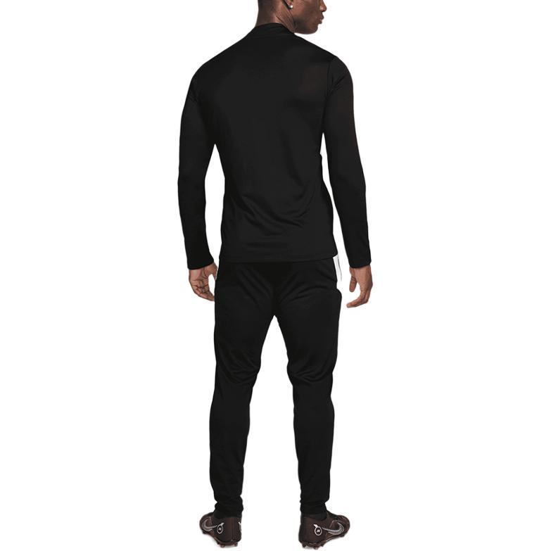 Nike Dri-Fit Academy Logo Zip Breathable Long Sleeve Football Set Men sets HJ3774-010