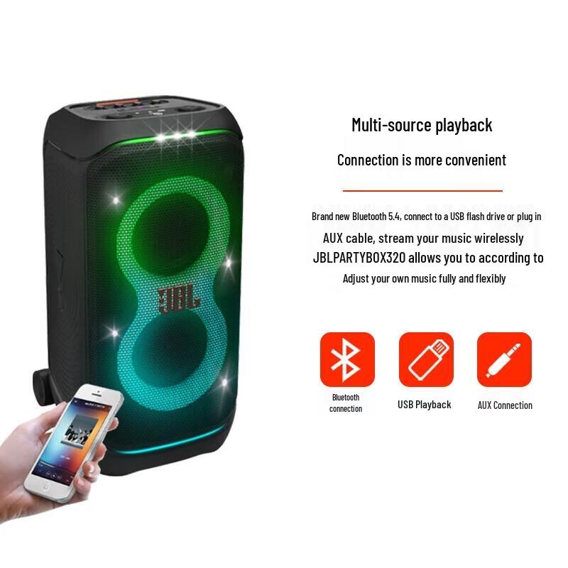 JBL PARTYBOX 320 Portable Bluetooth Speaker