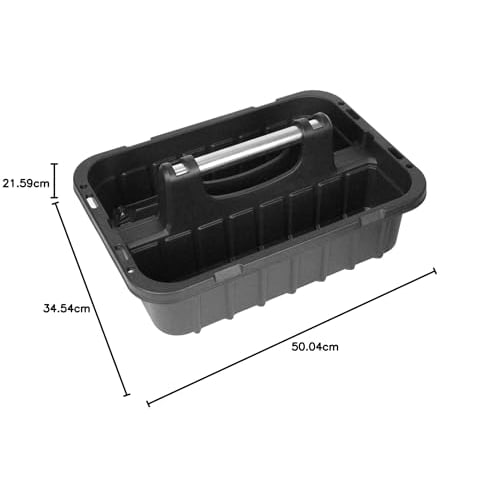 SK11 Tool Caddy Tray, External Dimensions: 500mm W x 345mm D x 215mm H, SPC-500BK