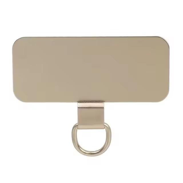 Xiaomi 1/4 piezas Cordón de Metal Universal para Teléfono Parche Junta Duradero Ultra Fino Cuerda Sling para Teléfono Móvil Correa con Clip para Tarjeta Pestaña para Colgar