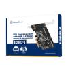 Silverstone USB 3.2 PCI Express Card with Internal 20-Pin Key-A Connector (SST-ECU02-E)