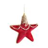 Christmas Foam, Tree and Star Shaped Hanging Ornaments for Holiday Party Decorations