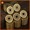 Xiaomi 50/100/200Pcs Chinese Feng Shui Coins Antique Bronze Good Luck Ching Coins for Health and Wealth Home Office Car Decoration450000