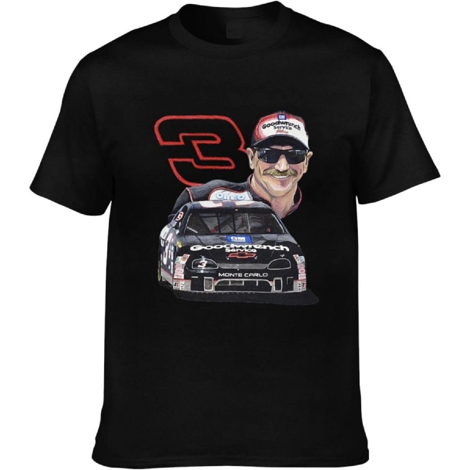 

Novyna Men s T-Shirts Dale Earnhardt Crew Short Sleeve T-Shirt XXXXXL різнокольоровий