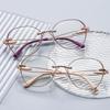 High-end Reading Glasses Fashion Young Glasses Frame For Women Anti-blue Light Hd Ultra-light Reading Glasses JH258