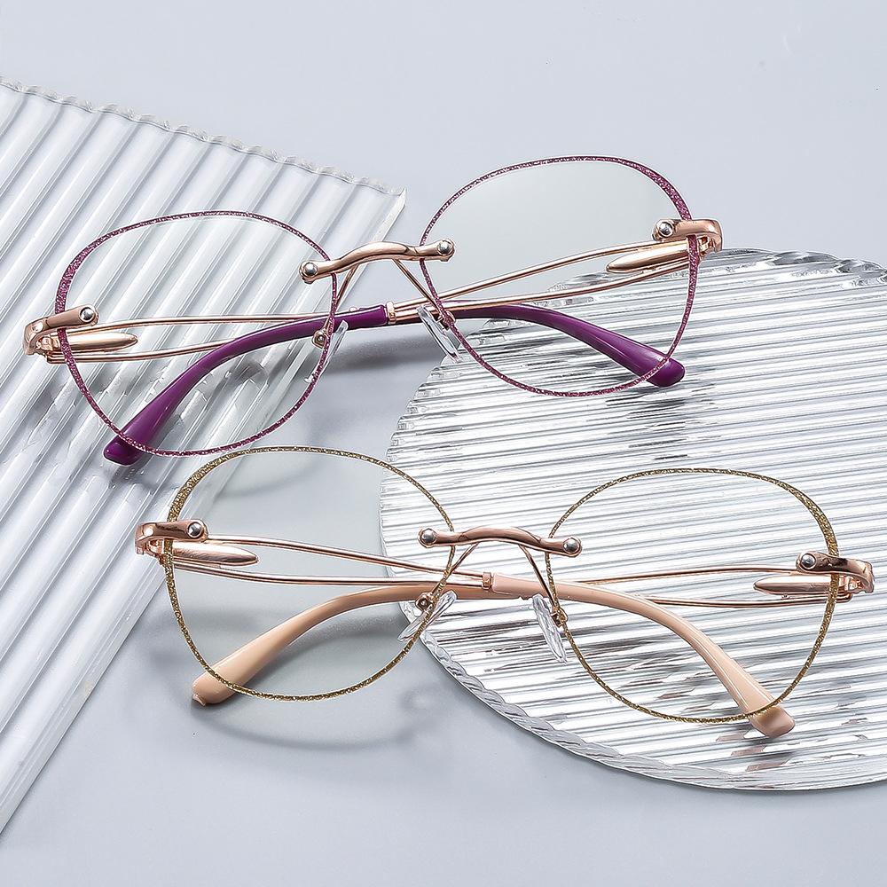 High-end Reading Glasses Fashion Young Glasses Frame For Women Anti-blue Light Hd Ultra-light Reading Glasses JH258