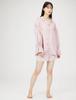 Gelato Pique Satin Shirt PWFT224213 Pink F Women's