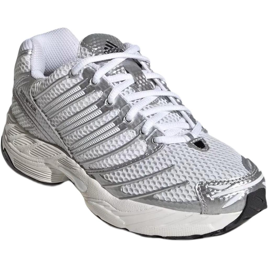 Adidas Adistar Control 3 Classic Comfortable Breathable Low-Top Kids Running Shoes Unisex sneaker White Silver KI8667
