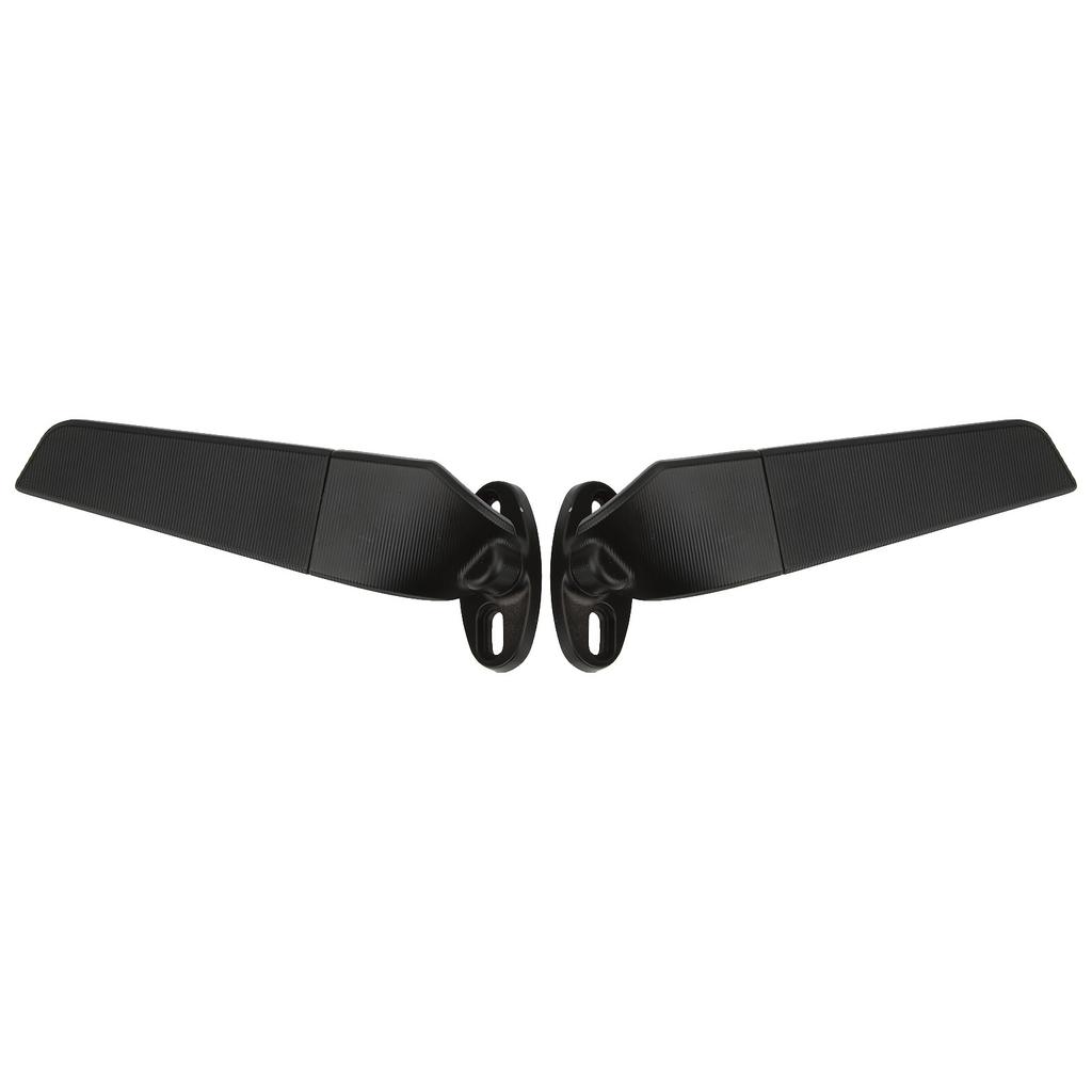 2pcs Motorcycle Rearview Mirror Adjustable Rotating Wind Wing Mirror Replacement for Ninja 250 300 H2 H4