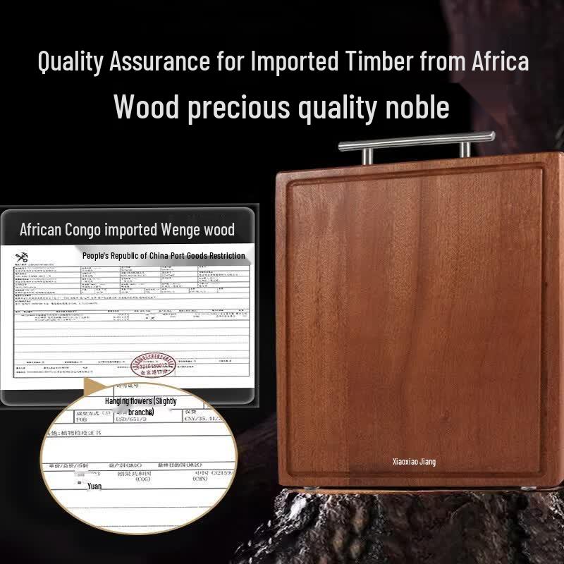 Zhang Xiaoquan Wenge Wood Reversible Cutting Board
