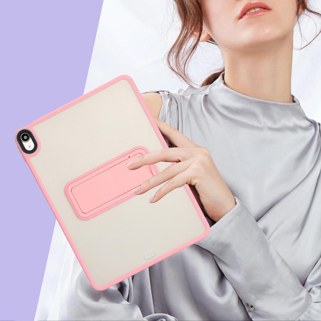 For iPad Air 13 (2025)/(2024) Case with Kickstand TPU+PC Skin-Touch Tablet Cover