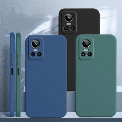 Para Capa Realme GT Neo3 Realme GT GT2 Pro GT Neo 2 3 2T 3T 5G Capa à Prova de Choque Silicone Líquido TPU Capa Traseira do Telefone Realme GT Neo3