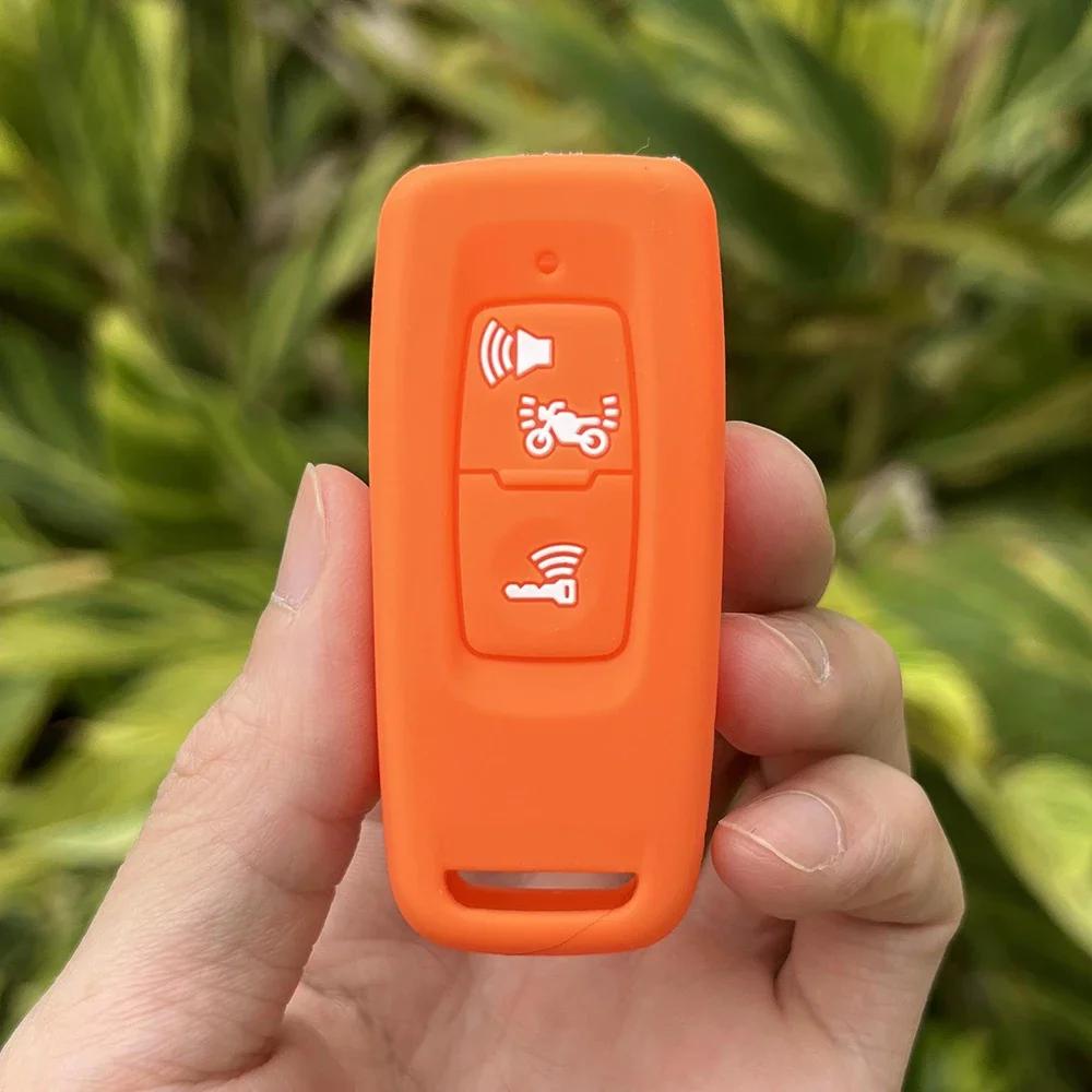 

Rubber Car Key Fob Cover Silicone Protector Case for Honda PCX160 VISION SH350 160 PCX 125 Switch 150 ADV Wrench 350 2021 2022 помаранчевий