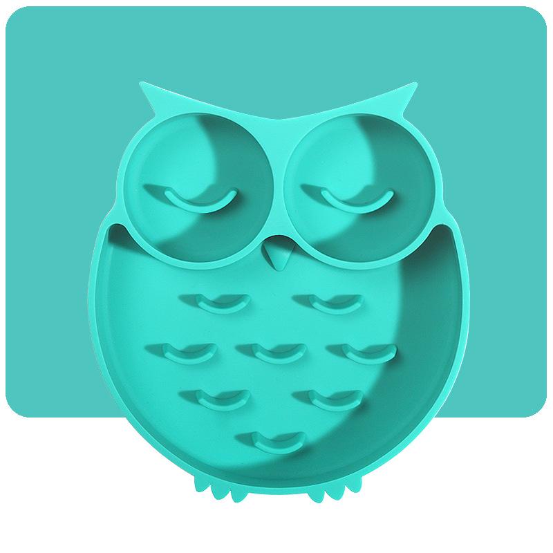 

Pet Cat and Dog Slow Food Bowl, Dog Slow Food Bowl, Slow Food Mat, Anti-overturning Neck-protecting Plate зелений