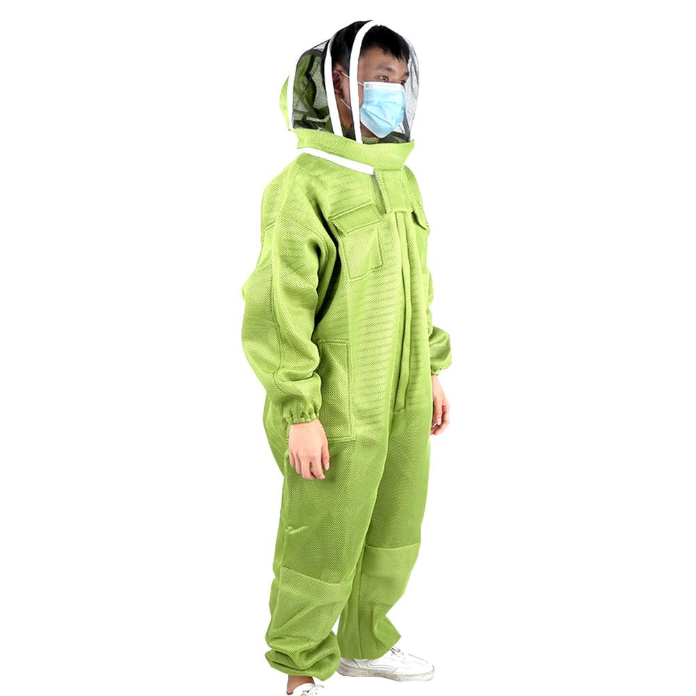 Breathable Thicken One‑Piece Beekeeping Protective Suit Beekeepers Bee Suits Accessory XL