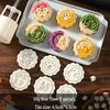 Mid-Autumn Mooncake Press - Flower Ice Skin Mold for Pastry & Mung Bean Cake