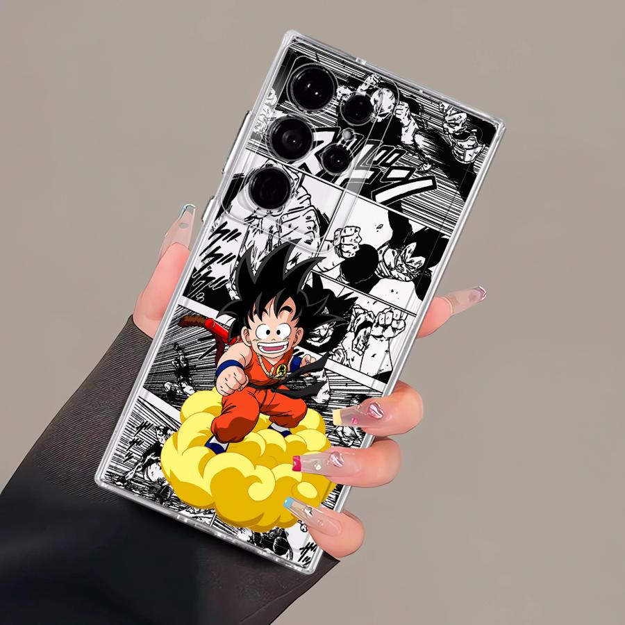 

Anime Dragon Ball Cute Case for Samsung Galaxy S26 S20 Plus S21 S24 S23 Ultra Note 20 Ultra 10 S25 Edge S22 FE Phone Cover Galaxy S23 Ultra