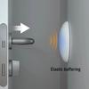 Round Transparent Soft Silicone Non-slip Door Stopper Muffler Wall Protector Self-adhesive Door Handles Bumper Protective Plug