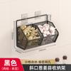 Onion, ginger, garlic storage box, kitchen rack, no punching, ginger, garlic hanging basket, wall-mounted seasoning frame, household artifact