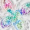 3PCS Chest Flower Butterfly Sequin Patch Handmade Clothes Appliques Clothing Patch  Sewing