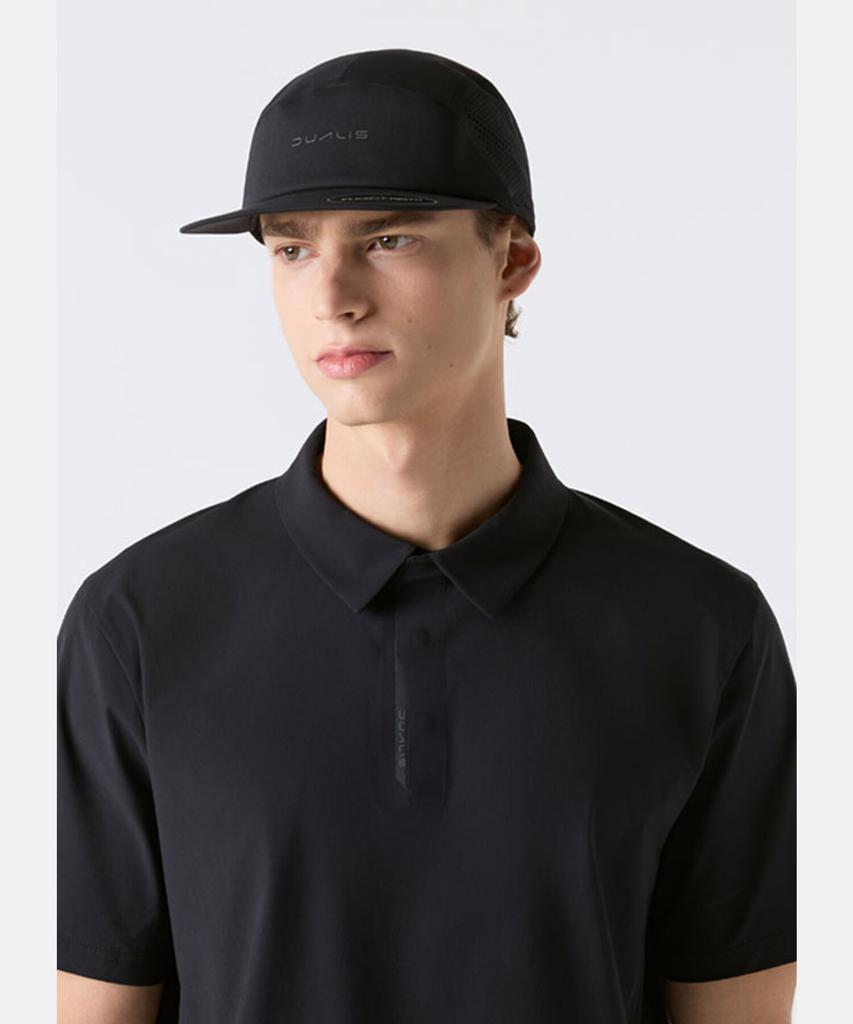 DESCENTE Dualis Delta Camp Cap Black Sr123Dcp10
