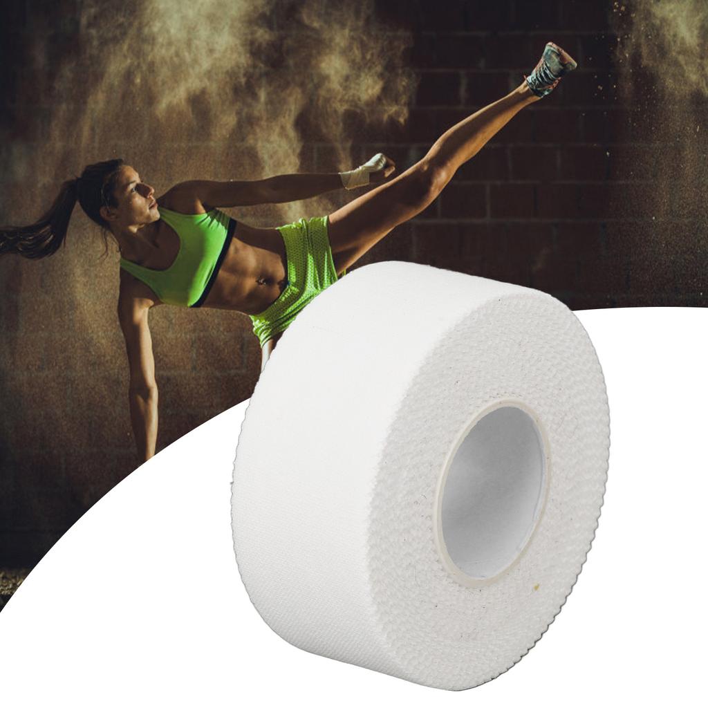 Athletic Sports Tape Cotton Breathable   Shock Absorption Wrap Sports Tape for Weightlifting Rock Climbing