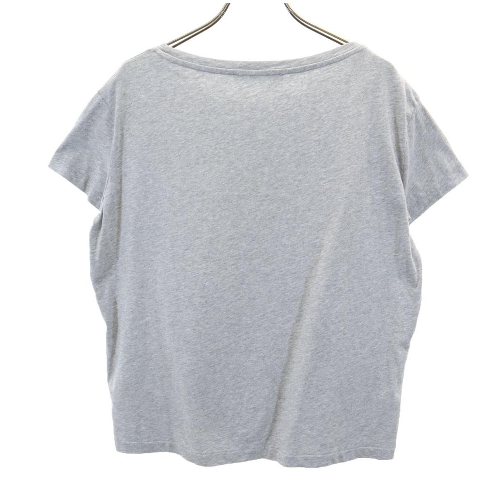 ACNE STUDIOS French sleeve T-shirt XS gray Stretch Plain Women Used