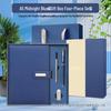 Customizable Business Diary Gift Set with Logo Printing - One-Buckle Notebook and Corporate Souvenir