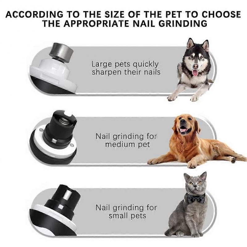 Elektrischer Nagelknipser Wiederaufladbarer Haustier-Nagelknipser Haustierpflege-Essential