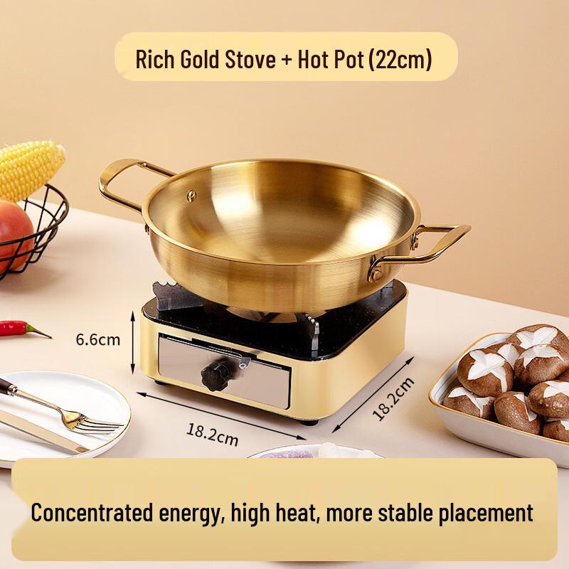 Portable Alcohol Stove Hot Pot Set