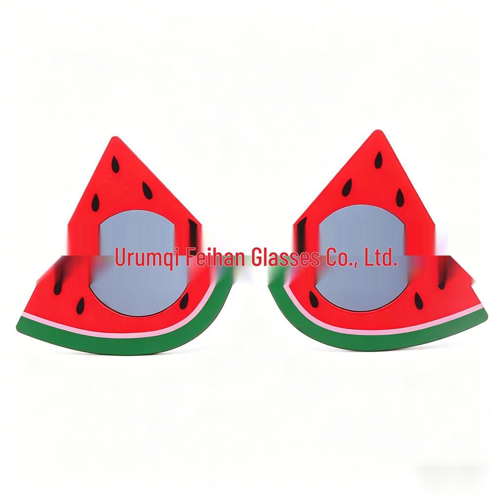 Hawaiian Beach Party Glasses: Coconut Tree, Flamingo, Parrot, Ice Cream, Flower & Wine Glass Fun