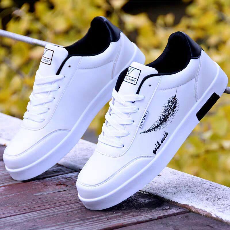 

Мужская весна мужская обувь новая повседневная обувь мужская белая низкая кеды молодежная спортивная обувь 44