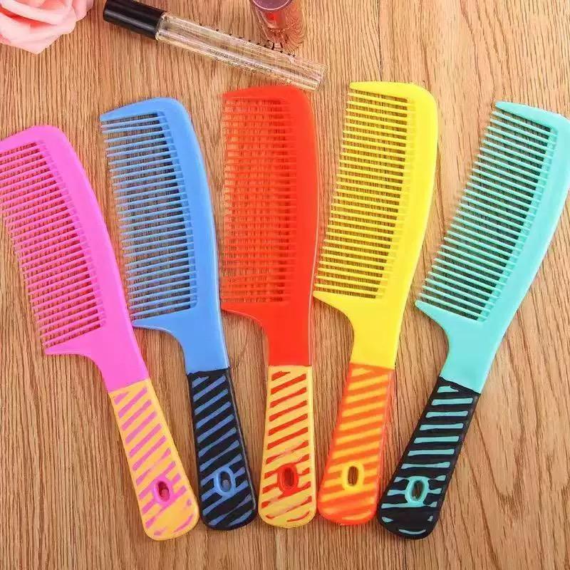 5pcs/ Hair Comb Set, Vibrant Plastic Hair Comb Set, Durable Plastic Comb Teeth Suitable for Ordinary Hair