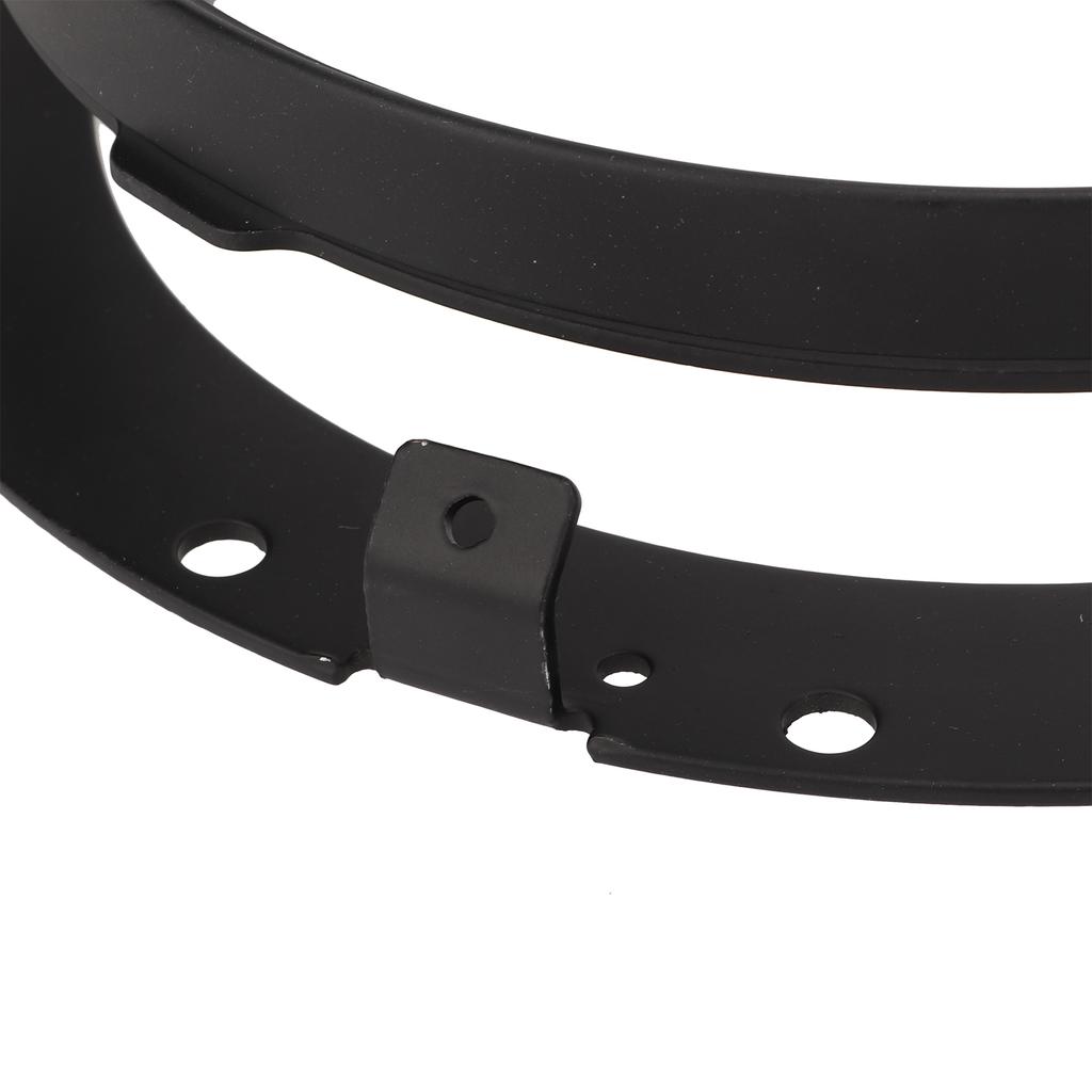 7 Inch Motorcycle Headlight Adapter Round Mounting Ring Bracket Head Lamp Adapter Black