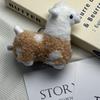 Adorable Polka Dot Alpaca Plush Toy Pendant & Backpack Charm