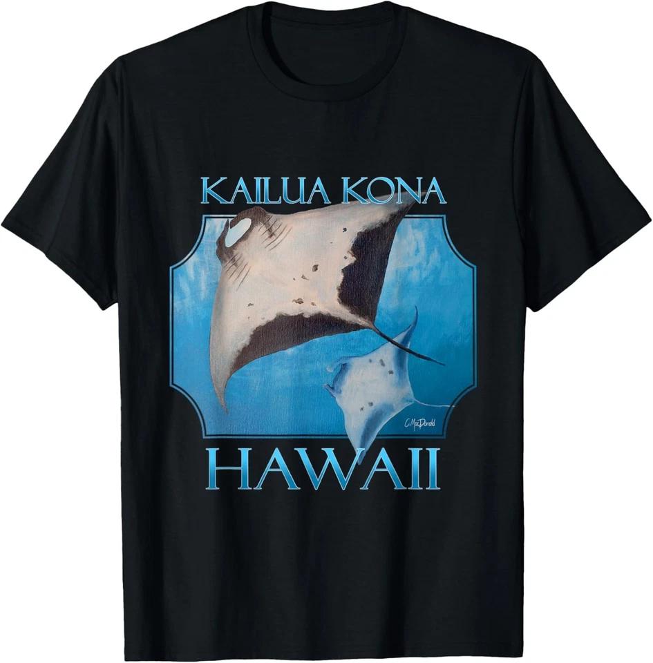 Kailua Kona Hawaii Manta Rays Ocean Sea Rays T-Shirt S