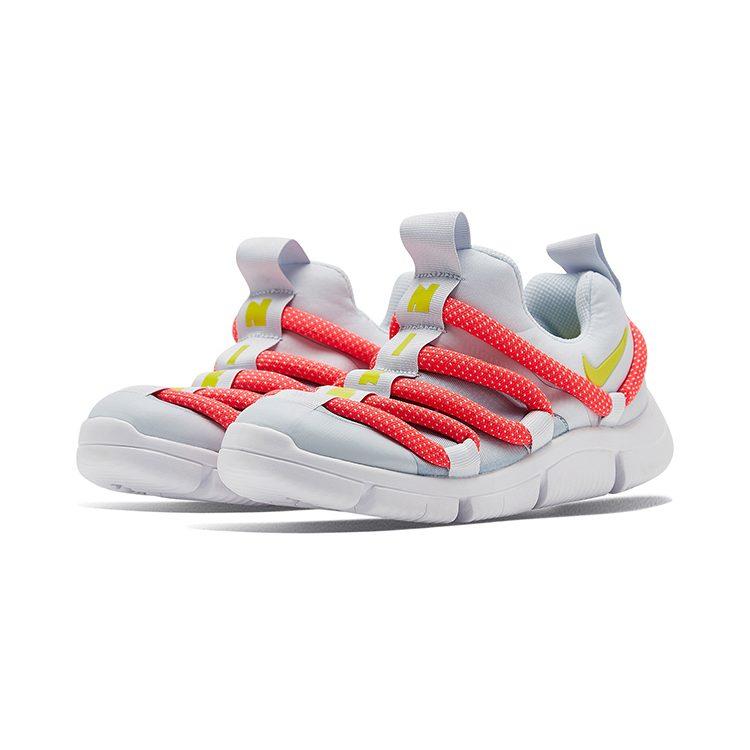 Nike Novice Abrasion Resistant Low Top Sports Casual Shoes Gray Red Children Aged 3 7 Years Old AQ9661-009