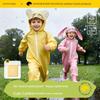 Lemon Baby Children's Kindergarten Raincoat One-Piece Boys and Girls Kindergarten Kids Cute Rain Poncho