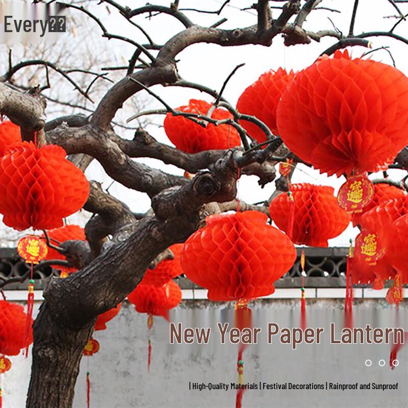 Honeycomb New Year Lanterns