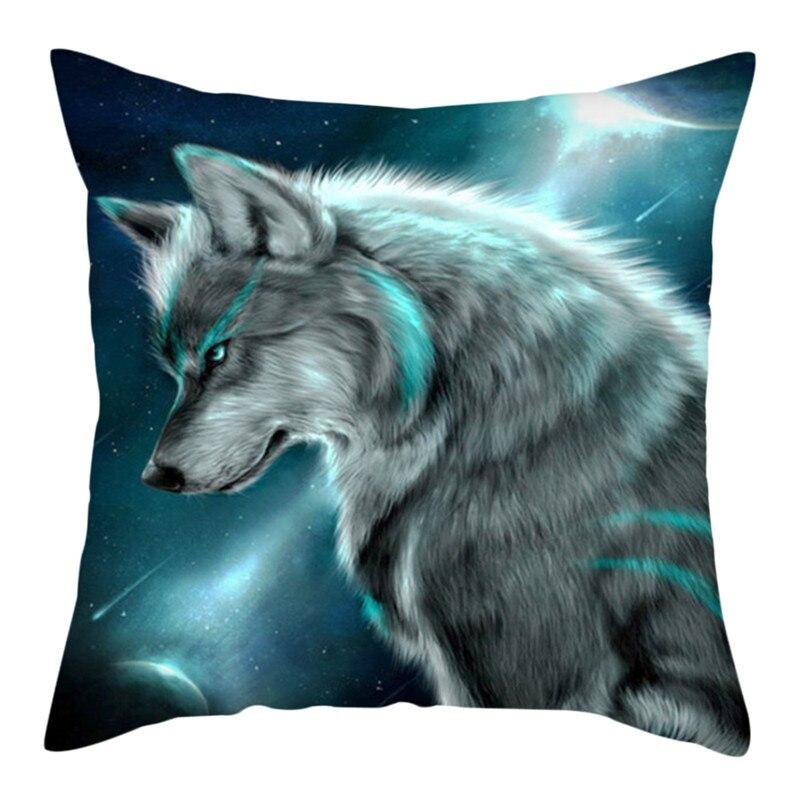 wolf pillow case