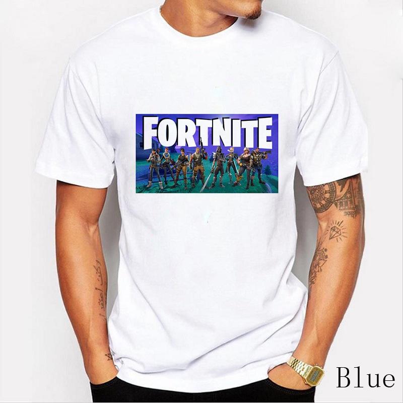 Fortnite Men Faddish Women Shirt Tshirt Leisure Short Sleeve Clothes Mens