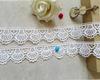 4cm Wide Water-Soluble Lace Trim for DIY Clothing and Skirt Hem Embroidery