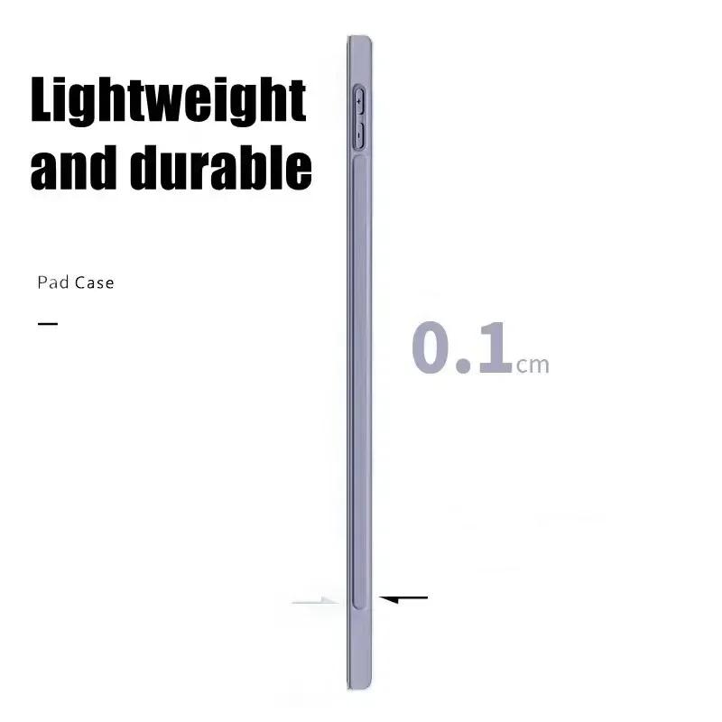 For Huawei Honor Pad 9 Case HEY2-W09 HEY2-W19 12.1 inch Magnetic Trifold PU Leaher Soft Back Stand Tablet Cover Funda Coque