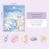 10pcs/lot Kawaii Stationery Stickers flowing light and overflowing colour Junk journaling stickers  Scrapbooking Supplies