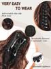 Synthetic 10Inch Ponytail Claw Clip Ponytail Extensions Short Curly Ponytail Ladies Black Brown Hair Clip for Women