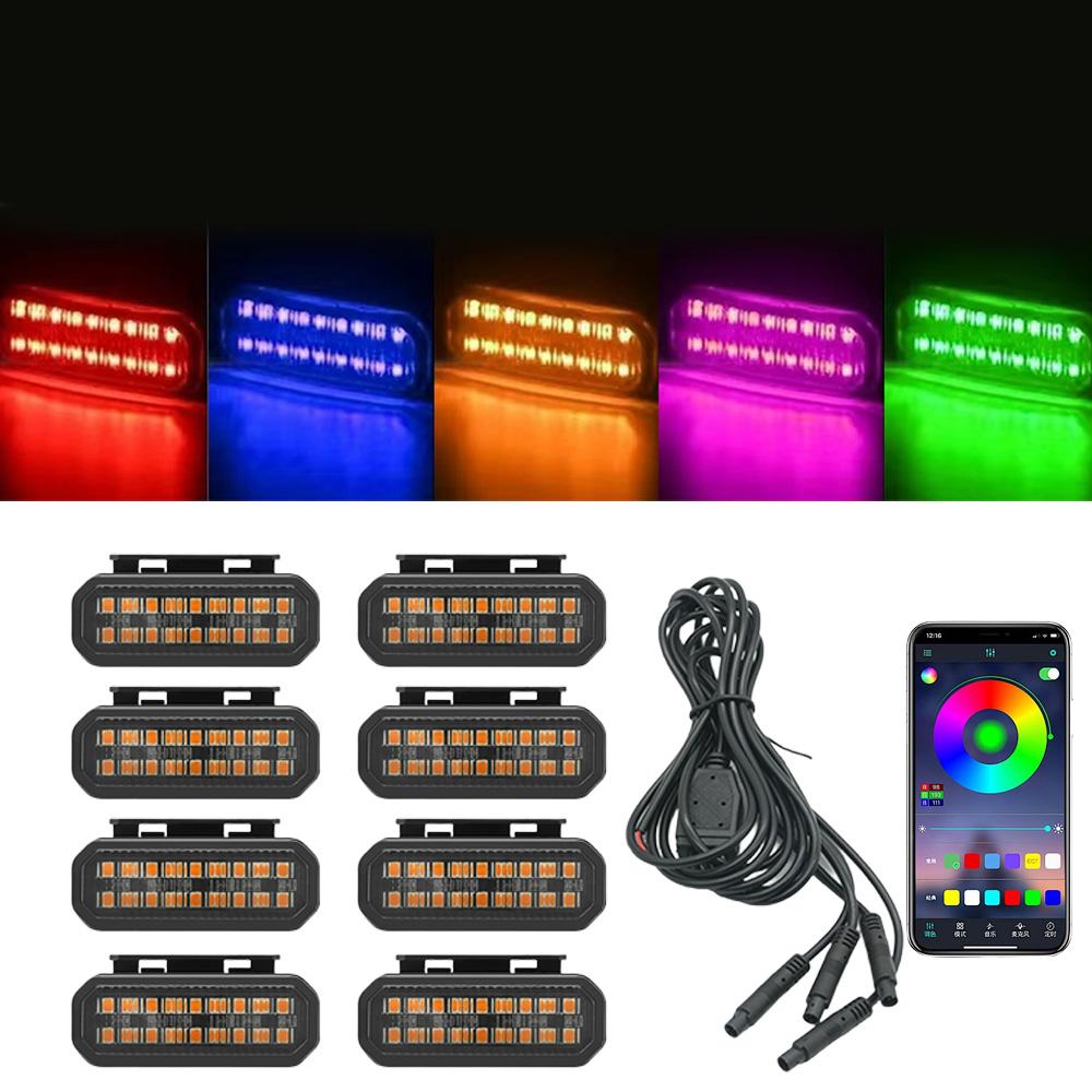 FOR ISUZU D-MAX LED Car Lights Front Grille LED Light Safety Warning Light Harness Car Accessories LED Signal Lamps