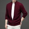Firstview Men's Thickened Pure Wool Cardigan